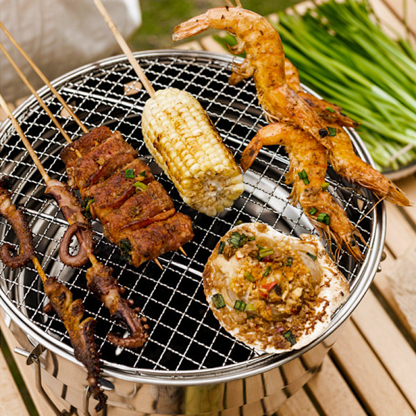 Kannettava BBQ-grilli - Kompakti ja kätevä ulkokäyttöön