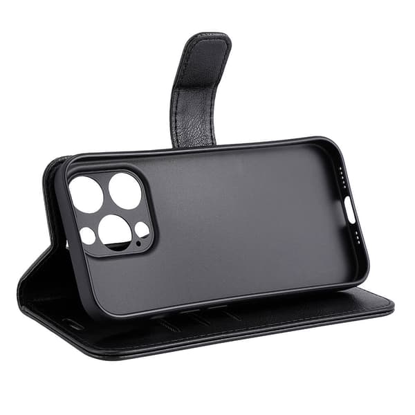 Mobilfodral Strålningsskydd PU MagS RFID Svart - iPhone 15 Pro