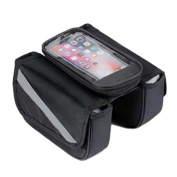 Sort Fanny Pack - Stilfuld taljetaske med multifunktionel opbevaring