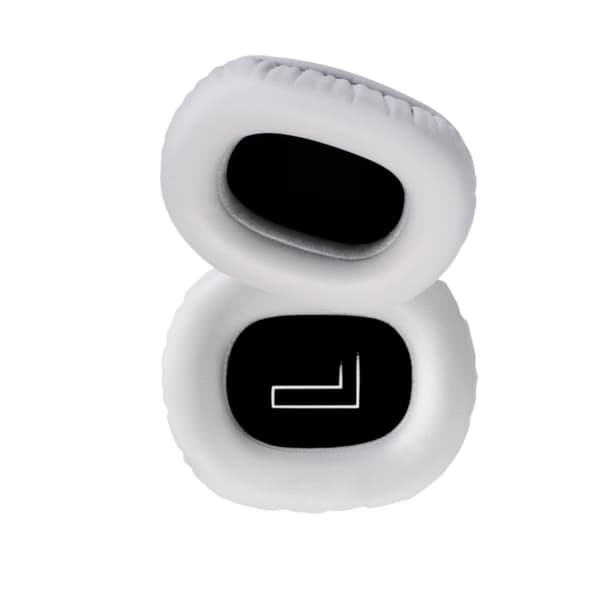 Replacement Protein Leather Ear Pads for Logitech G PRO X 2 kompatibel Over-Ear Headset Cushions (2 pcs) White White