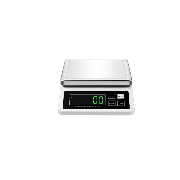 INF Elektronisk genopladelig vægt 15 kg/0,1 g