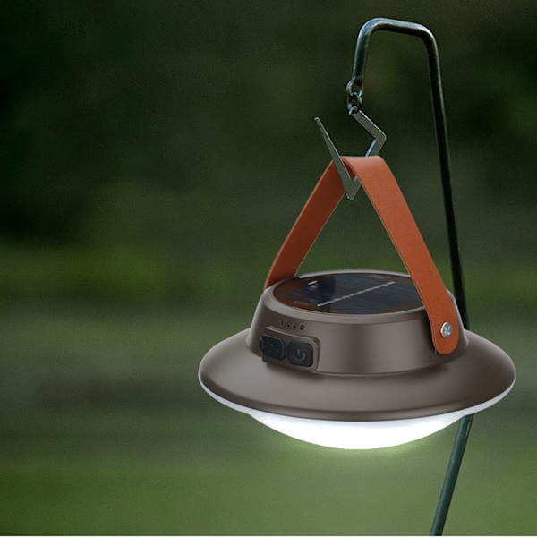 Solar Camping Lantern YL36 - Bärbar & Uppladdningsbar