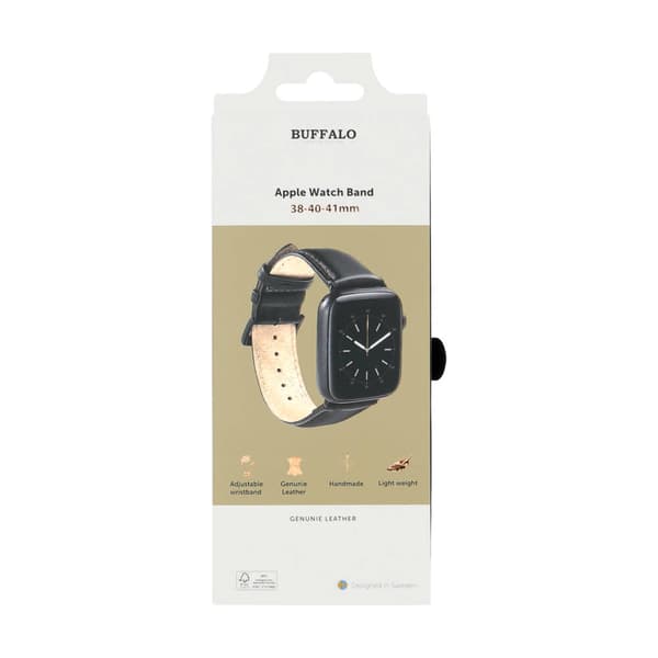 Klockarmband Svart Apple Watch 38/40/41mm
