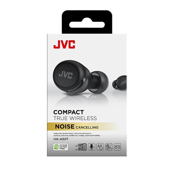 JVC Hörlur In-Ear True Wireless Svart ANC HA-A30T