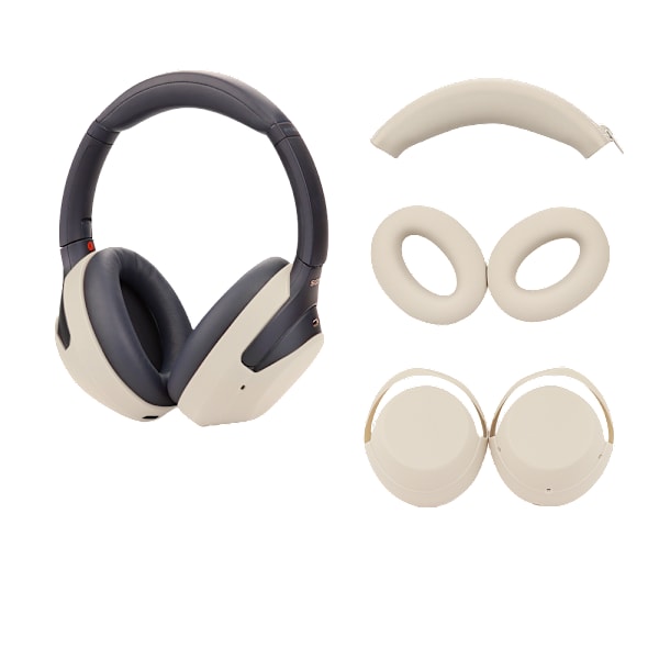 Pääpanta ja korvapehmusteet SONY WH-1000XM3/4:lle Beige