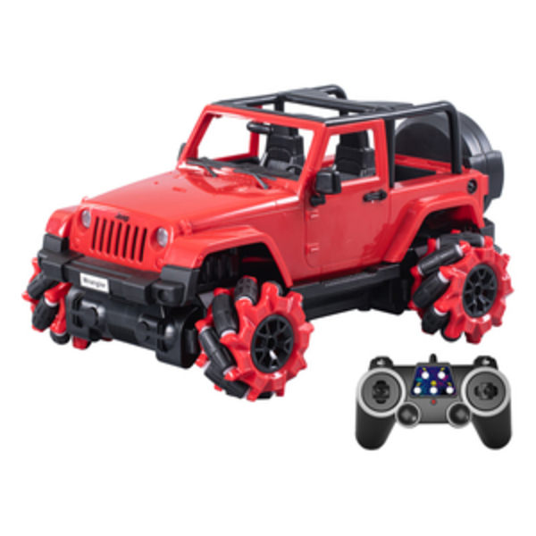 Fjärrstyrd bil 1:16 Double Eagle (röd) Jeep (drift) E348-003