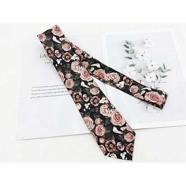 Stilfuldt Trykt Slips - SMC-17