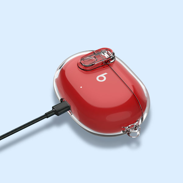 Gennemsigtigt TPU-etui til Beats Studio Buds Gennemsigtig