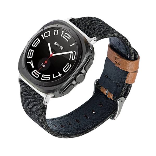 Kangasnahkainen ranneke Samsung Watch 7 (Ultra) -kellolle