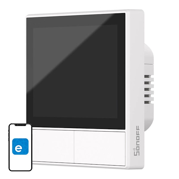 Smart Scene -seinäkytkin WiFi Sonoff NSPanel (valkoinen)