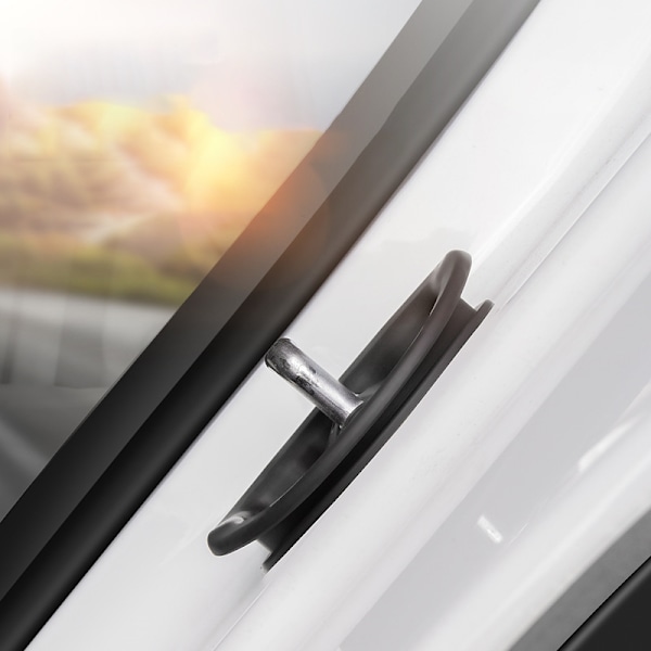 Skydd för dörrlåsspärr i silikon för Tesla Model 3/Y (4-pack)