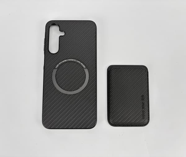 Retro Magnetisk Beskyttelsesetui til compatible with Samsung A16 - Sort