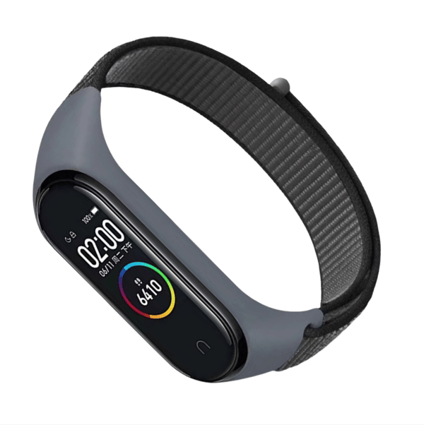 Nailonranneke Xiaomi Band 8/9:lle Grey Grey