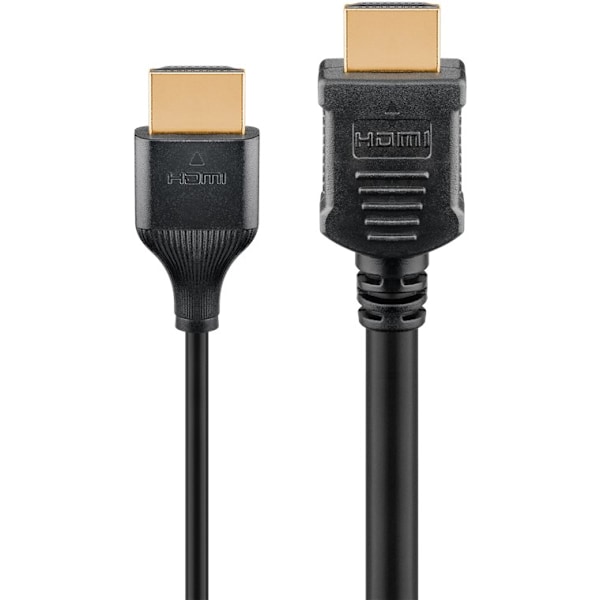 Slim HDMI™-kabel med ultrahög hastighet med Ethernet