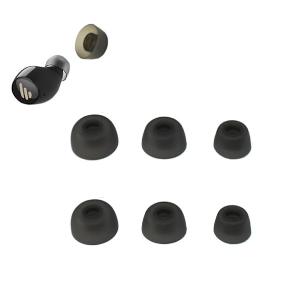 INF Silikone ørepropper til Jabra Elite 75t/ 65t/ Active/Sport Evolve, S/M/L Grå