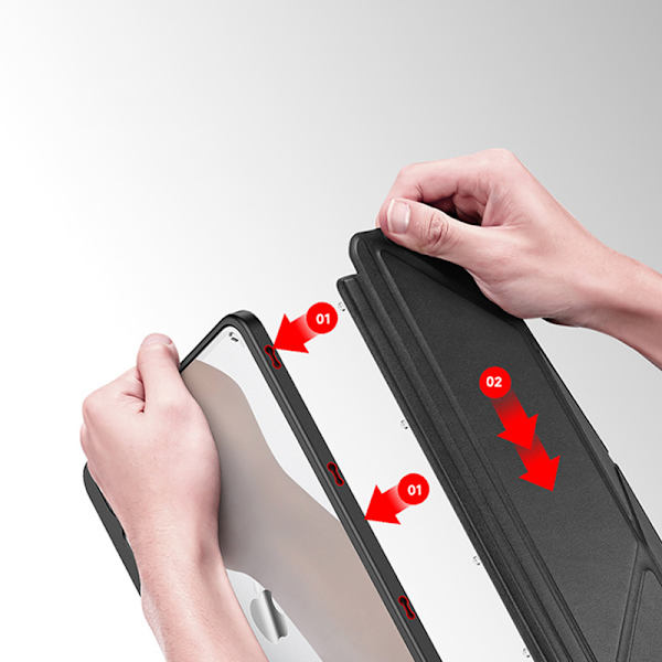 Skyddsfodral för iPad iPad Pro 13 (2024) Svart