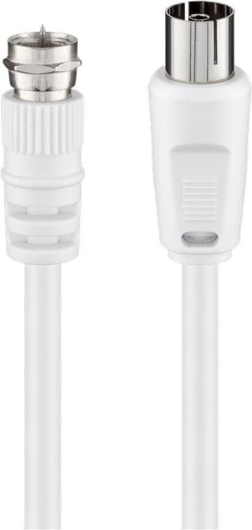 SAT/antenneadapterkabel (<70 dB), dobbeltskærmet