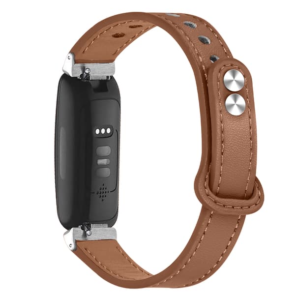 Kellon ranneke aitoa nahkaa Brown Fitbit Inspire 2 Brown