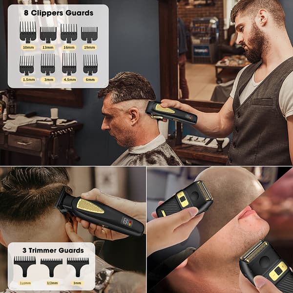 Professionel hårklipper, trimmer og barbermaskine