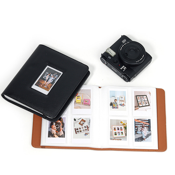 288 lommer Sylish Instant Photo Album i sort