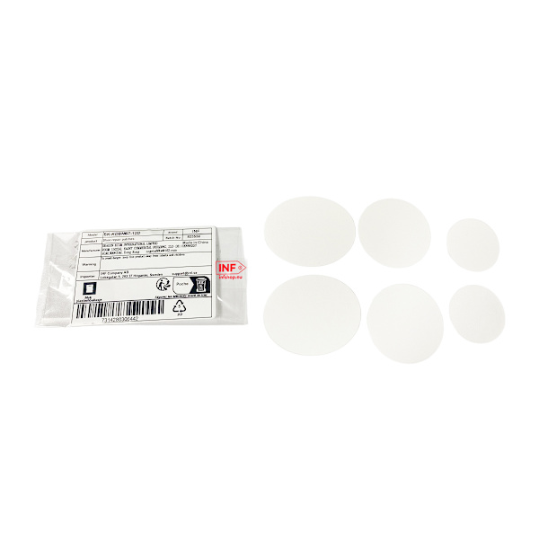 Plaster til skoreparation 6 stk White White