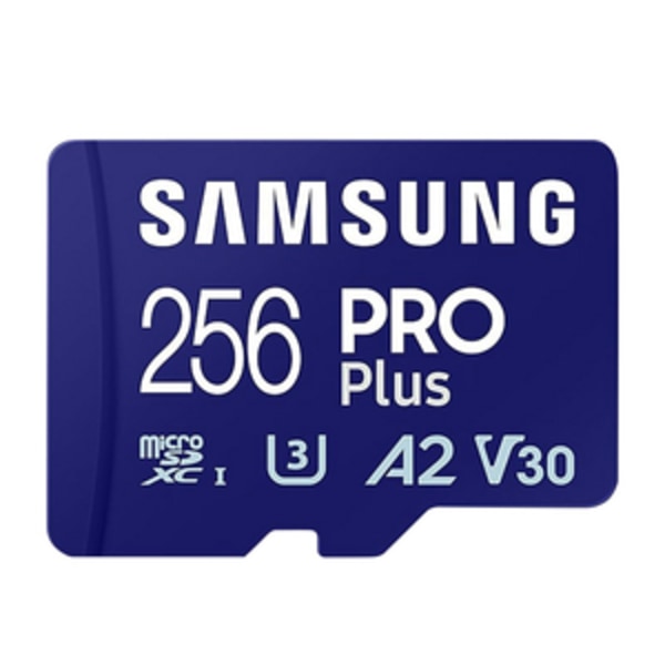 Minneskort Samsung PRO Plus SDXC 256 GB U3 A2 V30 (MB-MD256SA/EU)