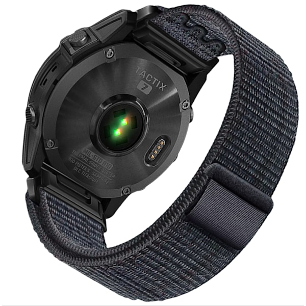 Garmin Fenix 5/6/7X Pro tarranauha nailonia - 22 mm 22mm