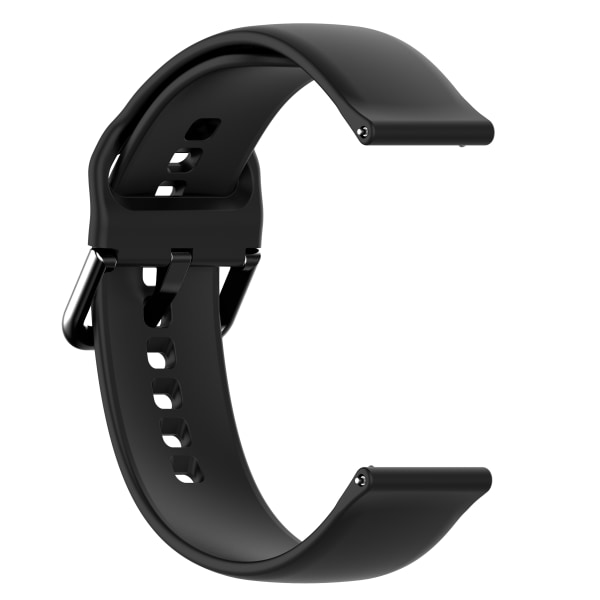 20 mm silikonarmband för Garmin Forerunner 55 Garmin Vivoactive 3 Svart