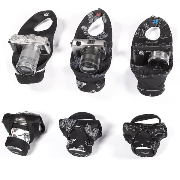 mera Wrap/Grip 30 Spejlløs Sort/Rød