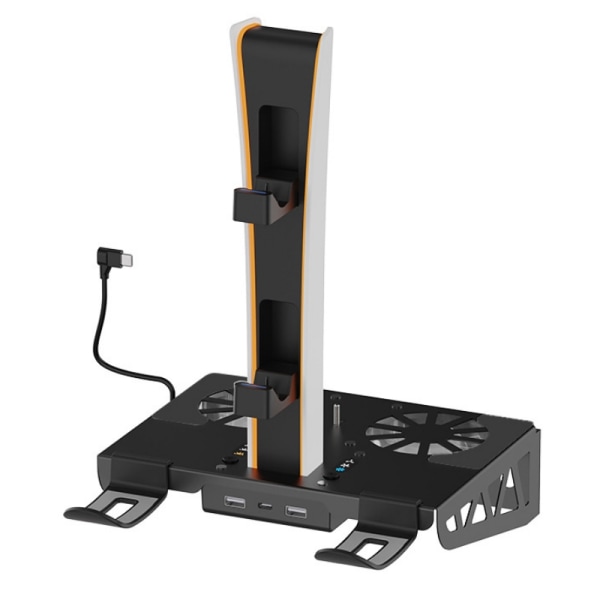 PS5-controller lodret opladningsstativ og kølebeslag