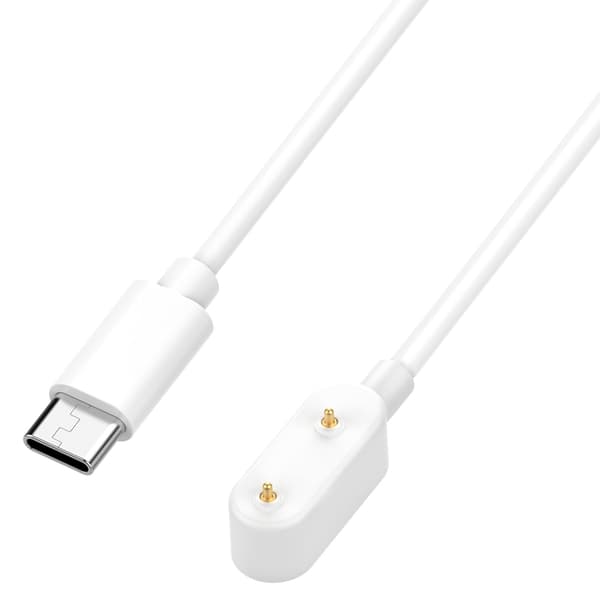 Effektiv oplader til Huawei Band 10 - 1m Type-C kabel White White