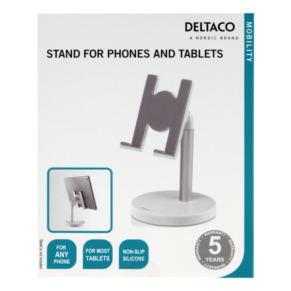 Desk stand for Phone & Tablet, white