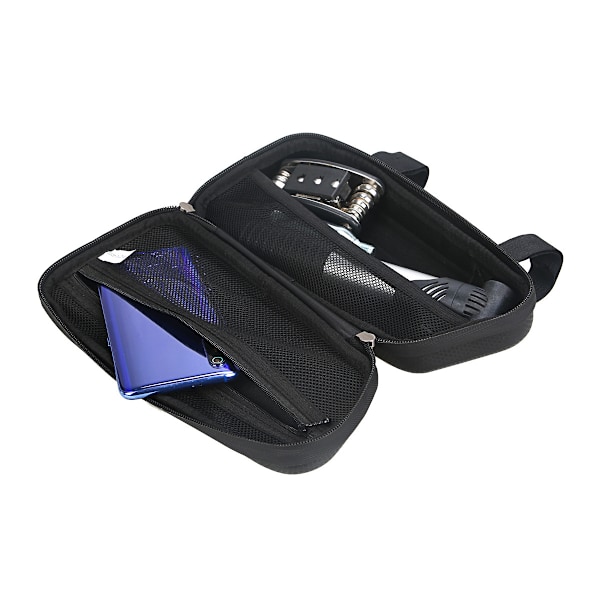 Sort Hard Shell Triangle Cykeltaske