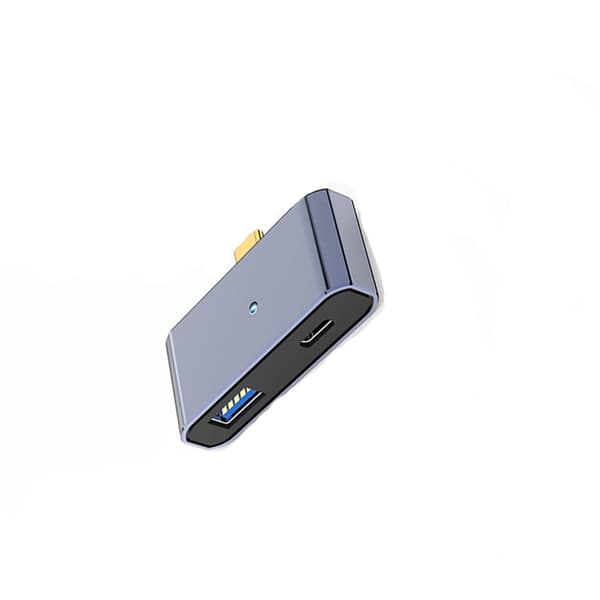 Kullattu USB-C-USB-sovitin