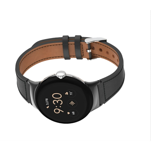 Vävd Google Pixel Watch Band Snygg och bekväm Svart