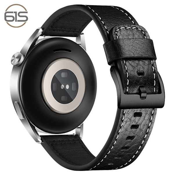 Armband i äkta läder 20mm för Samsung Galaxy Watch 4