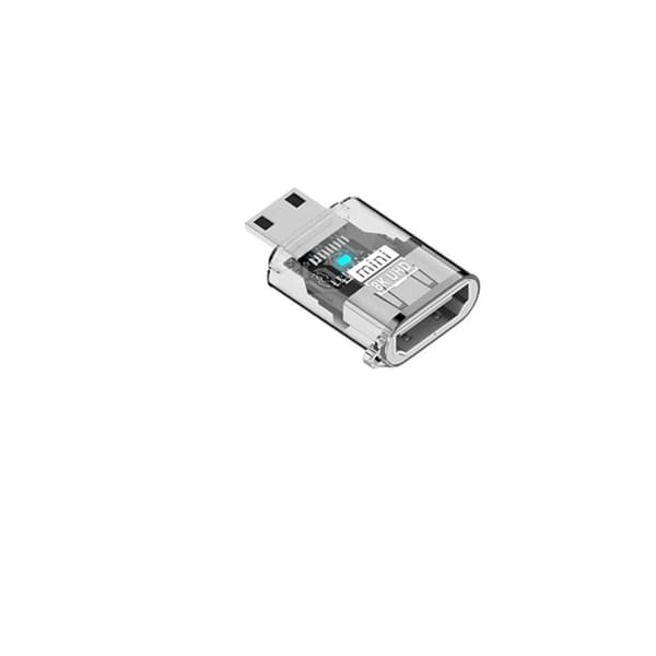 USB-C til HDMI-adapter 2-pack – 8K@60Hz HDMI 2.1 med HDR 12-bit, PC-hus til laptops, tablets og telefoner, til streaming og præsentationer, plug-and-p Transparent