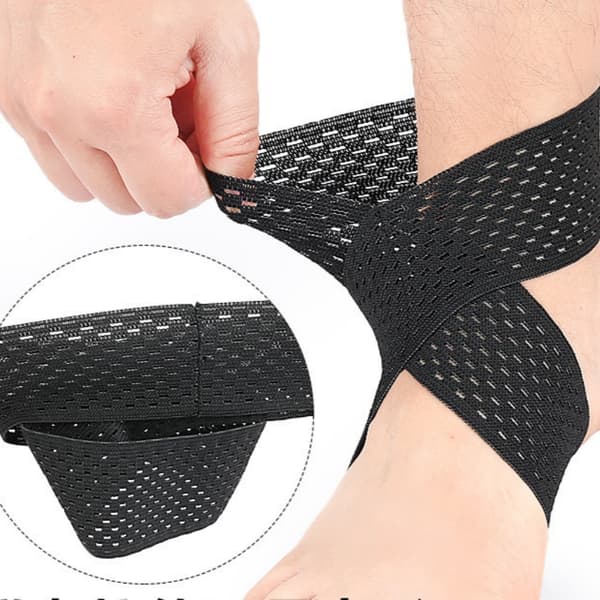 Fotledsstöd Hög elastisk bandage för fotledsskydd