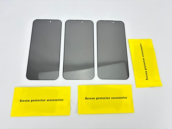 3-Pack Privacy Screen Protector for iPhone - Karkaistu Lasi iPhone 16 Pro Max