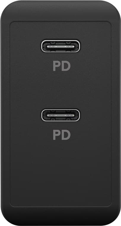 Dual USB-C™ PD -pikalaturi (36 W), musta