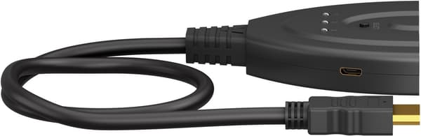 Manuell HDMI™-omkopplare 3 till 1
