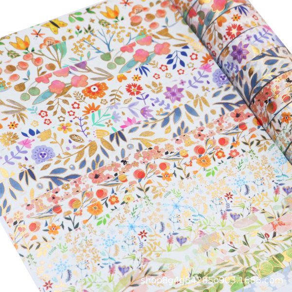 DIY Scrapbook Washi Tape Set (18 rullar)