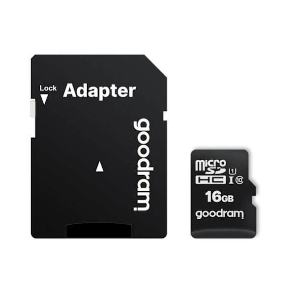 Minneskort Goodram microSD 16GB (M1AA-0160R12)