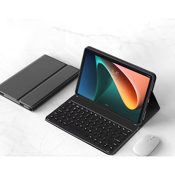 Phantom Black Bluetooth-tangentbordsfodral för Matepad Pro 12.2