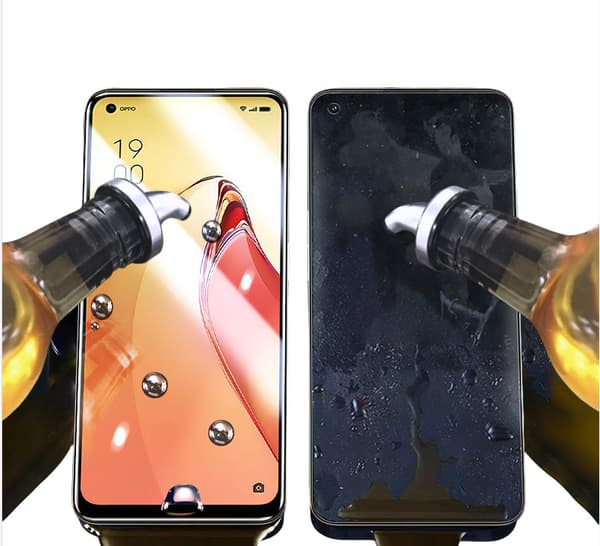 Oppo Reno karkaistu lasin näytönsuoja (HD, 2 kpl) Model 2