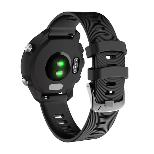 Silikoninen ranneke Garmin Vivoactive 3:lle Black Black