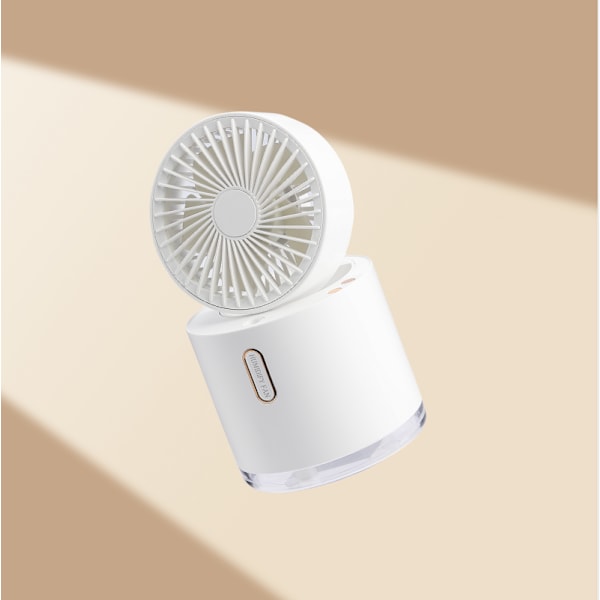 D-27 Ny Spray Luftfugtende Ventilator: Hold Dig Kølig og Fugtet Hvid