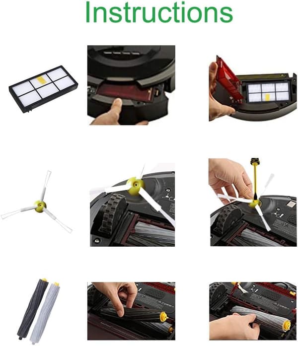 Roomba 800- ja 900-sarjan vaihtosarja