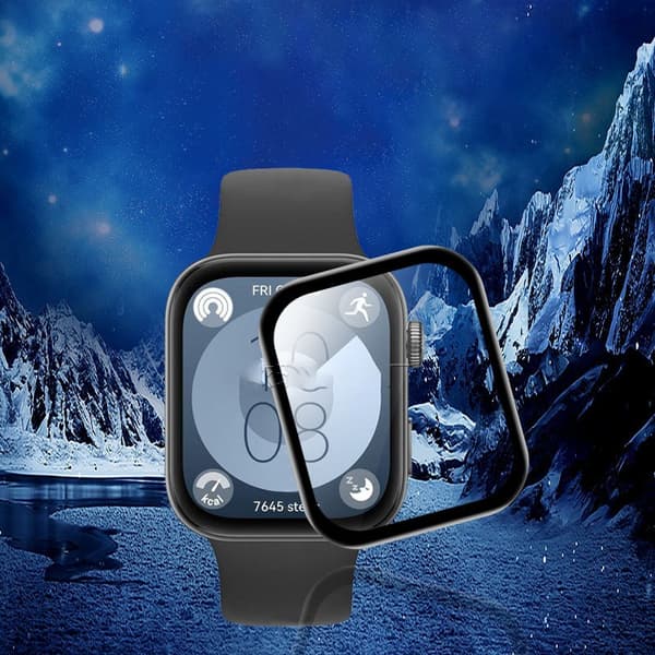 Kellon suojakalvo compatible with Huawei Watch Fit 4 - 3D-komposiittipehmeä, 2 kpl