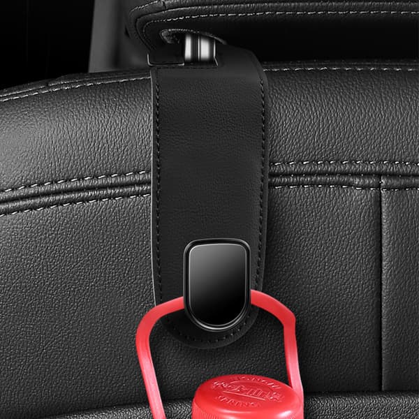 2-pack auton istuimen niskatuen koukut Black Black